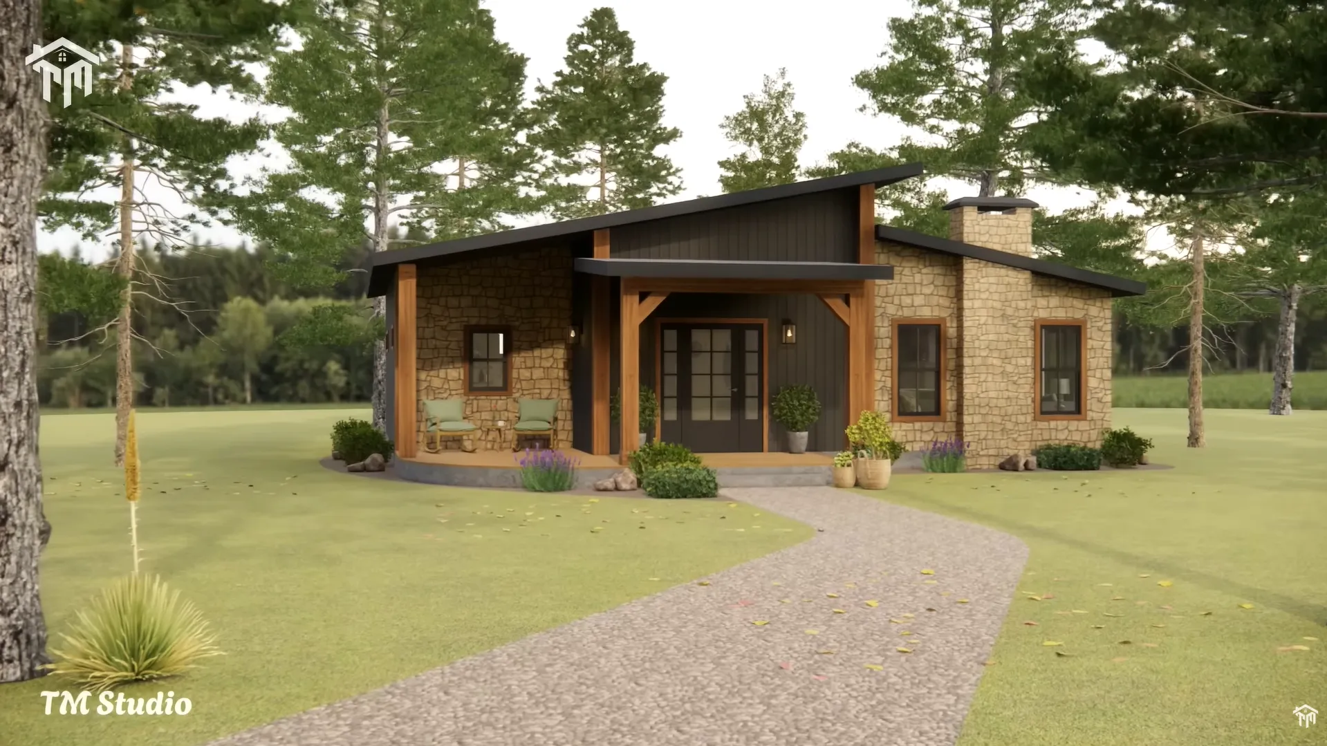 TM STUDIO 2 bedroom house plan