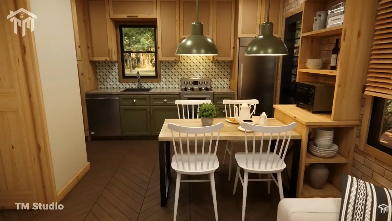 TM STUDIO house plan 1 bedroom