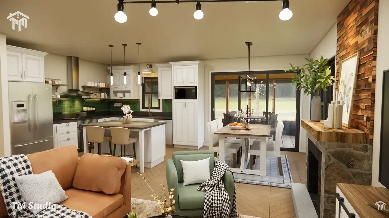 tm studio 2 bedroom house floor plan