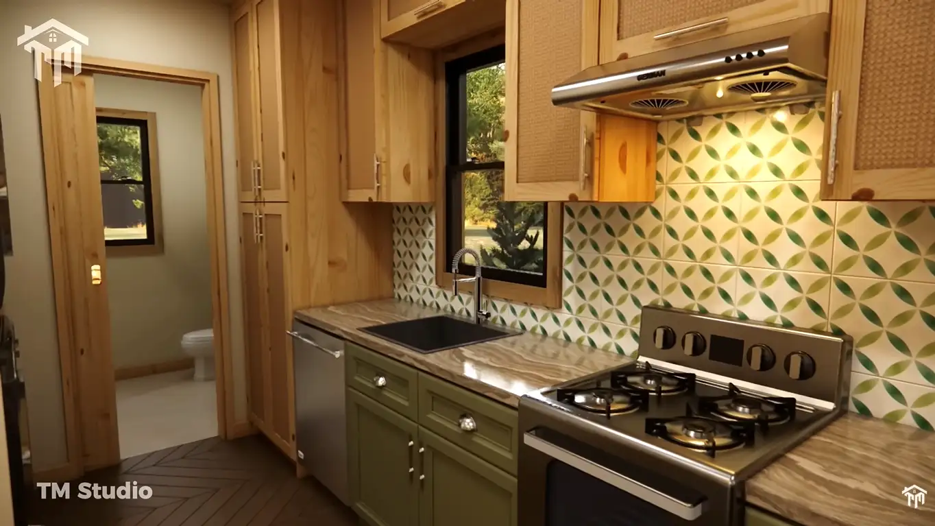 TM STUDIO house plan 1 bedroom