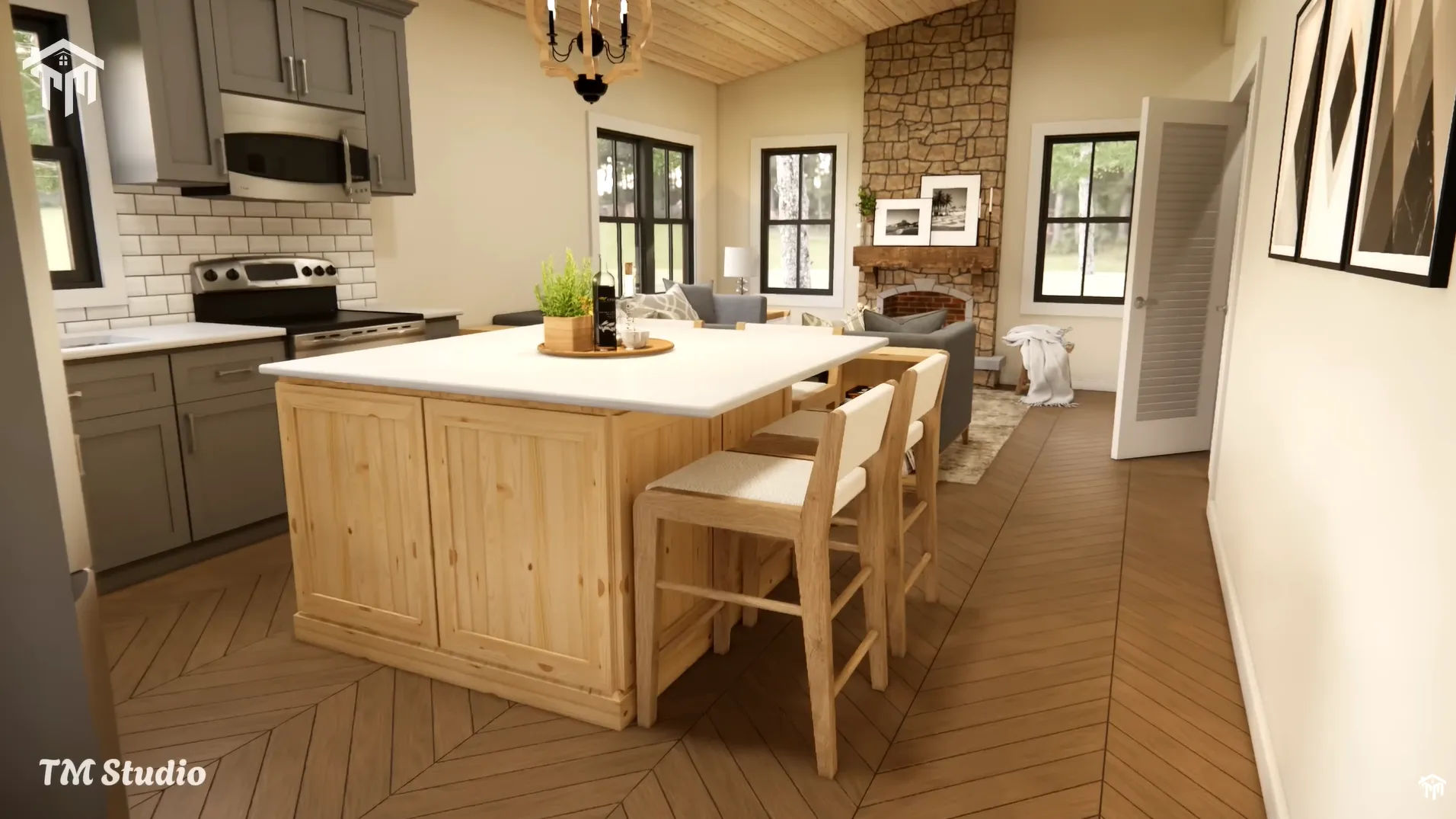 tm studio 2 bedroom house plan