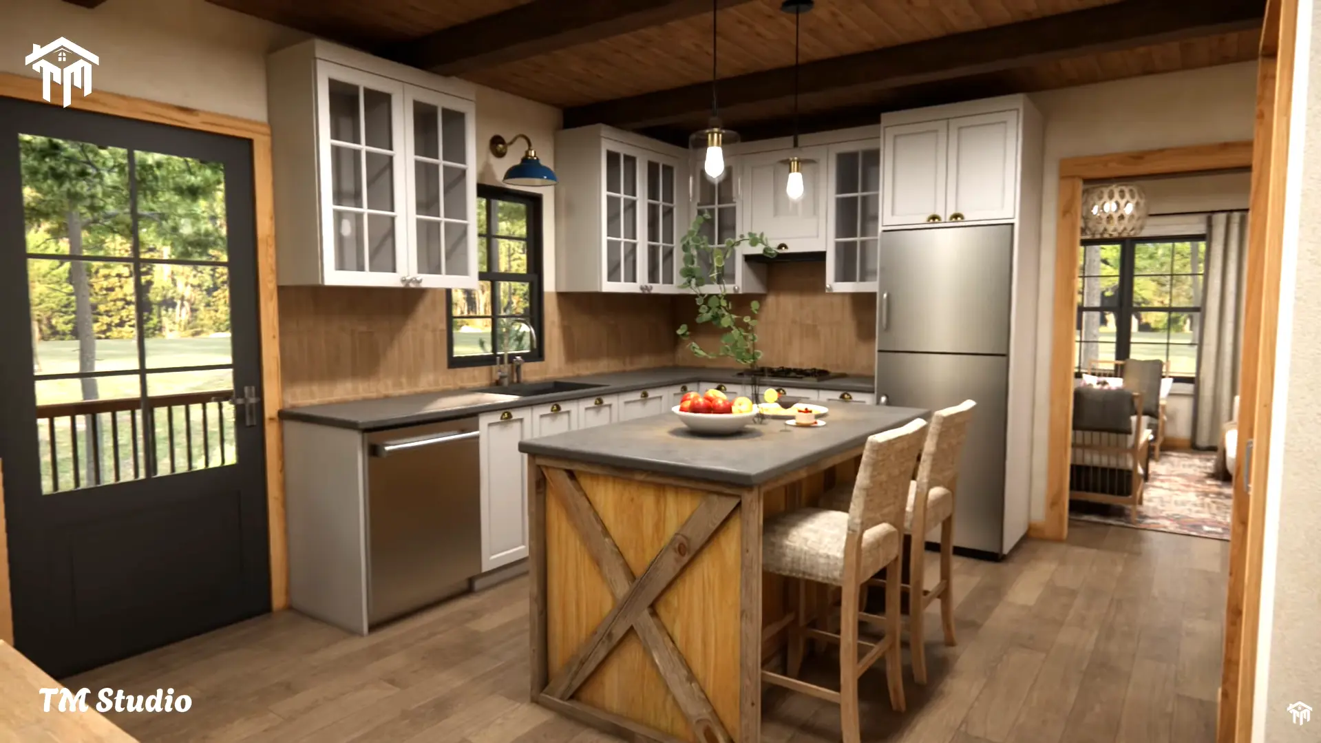 tm studio 2 bedroom house plan