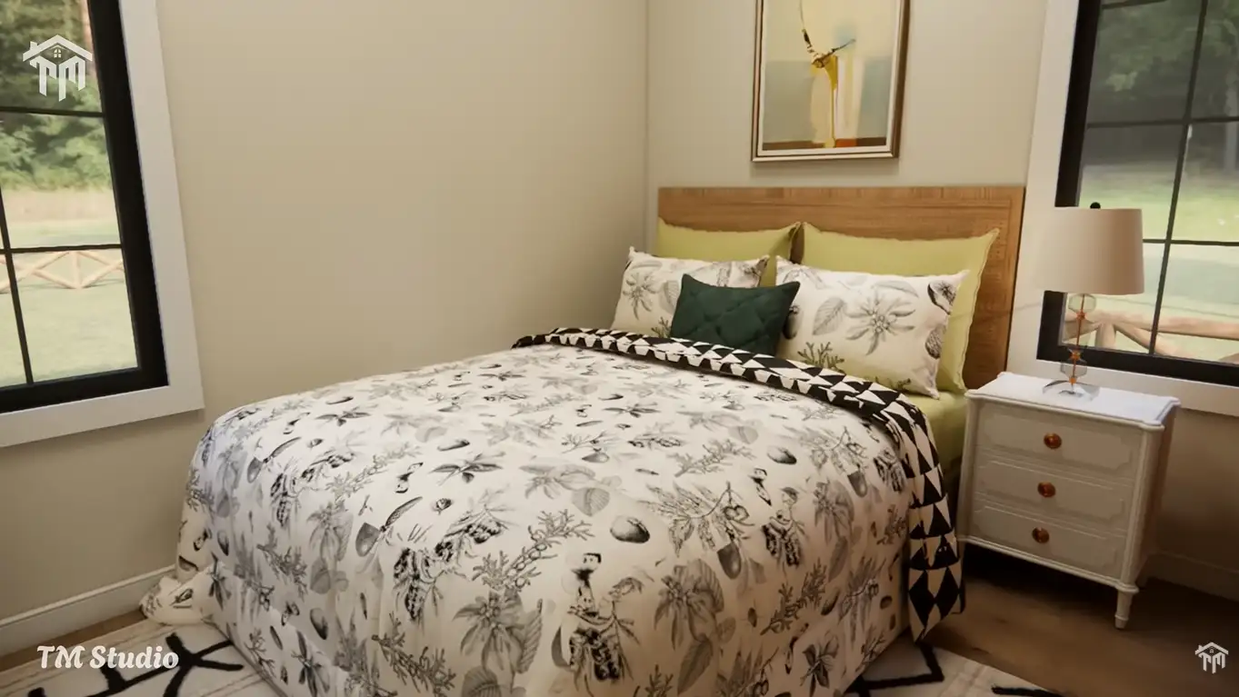 tm studio 2 bedroom house ploor plan