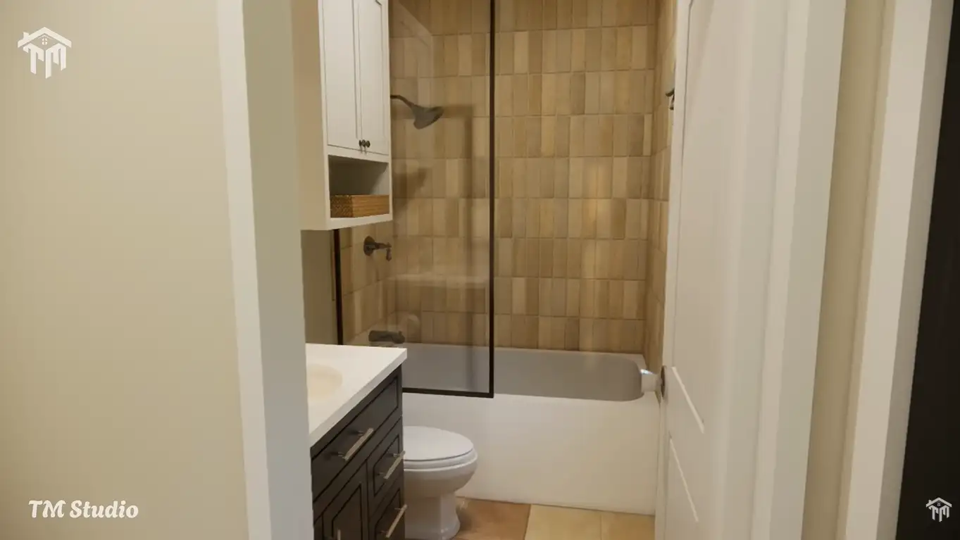 tm studio 2 bedroom house ploor plan