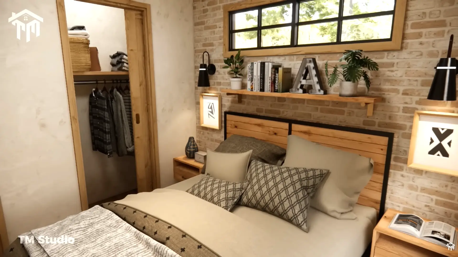 1 bedroom floor plan tm studio