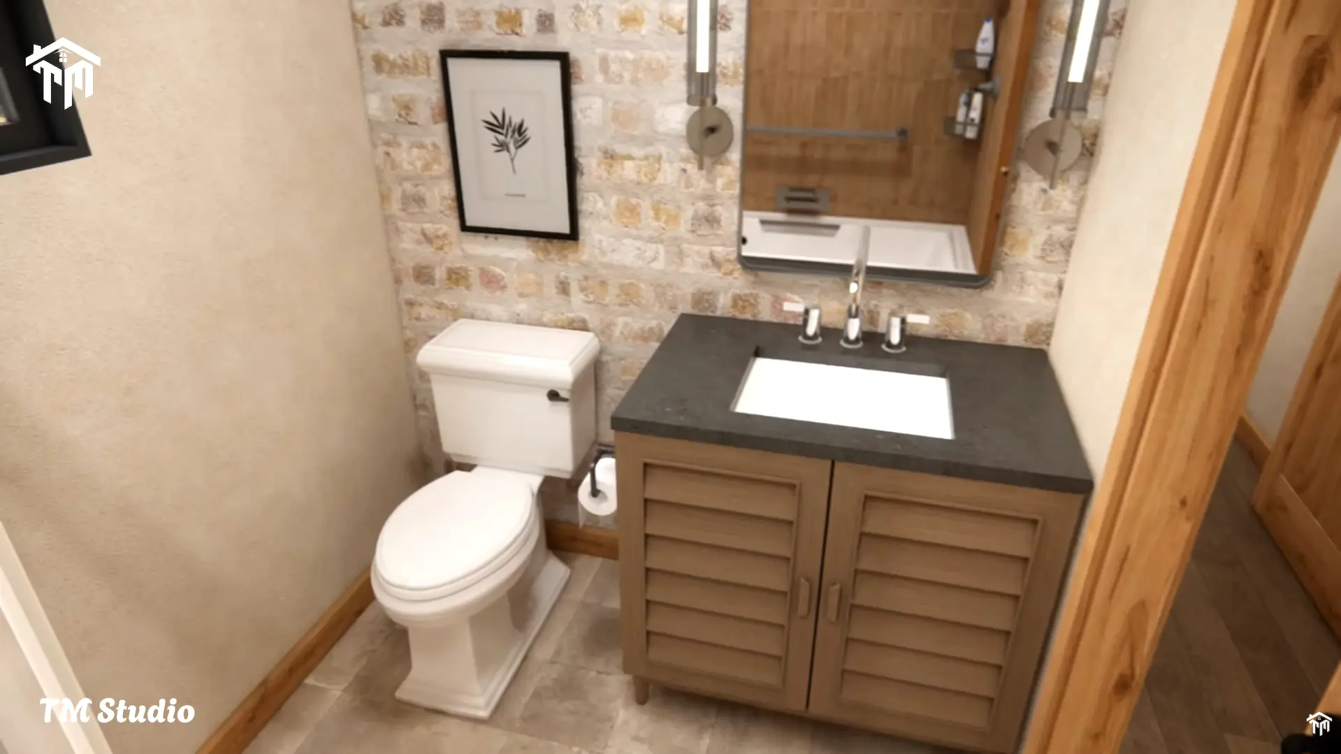 tm studio 2 bedroom house plan