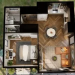tm studio 1 bedroom house plan