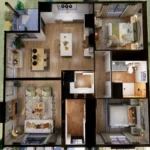 tm studio 2 bedroom house plan