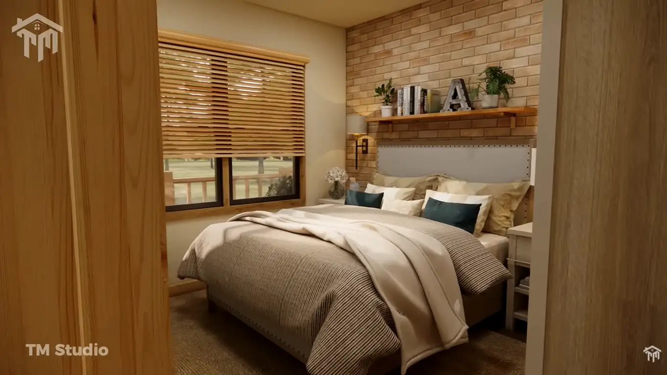 TM STUDIO house plan 1 bedroom