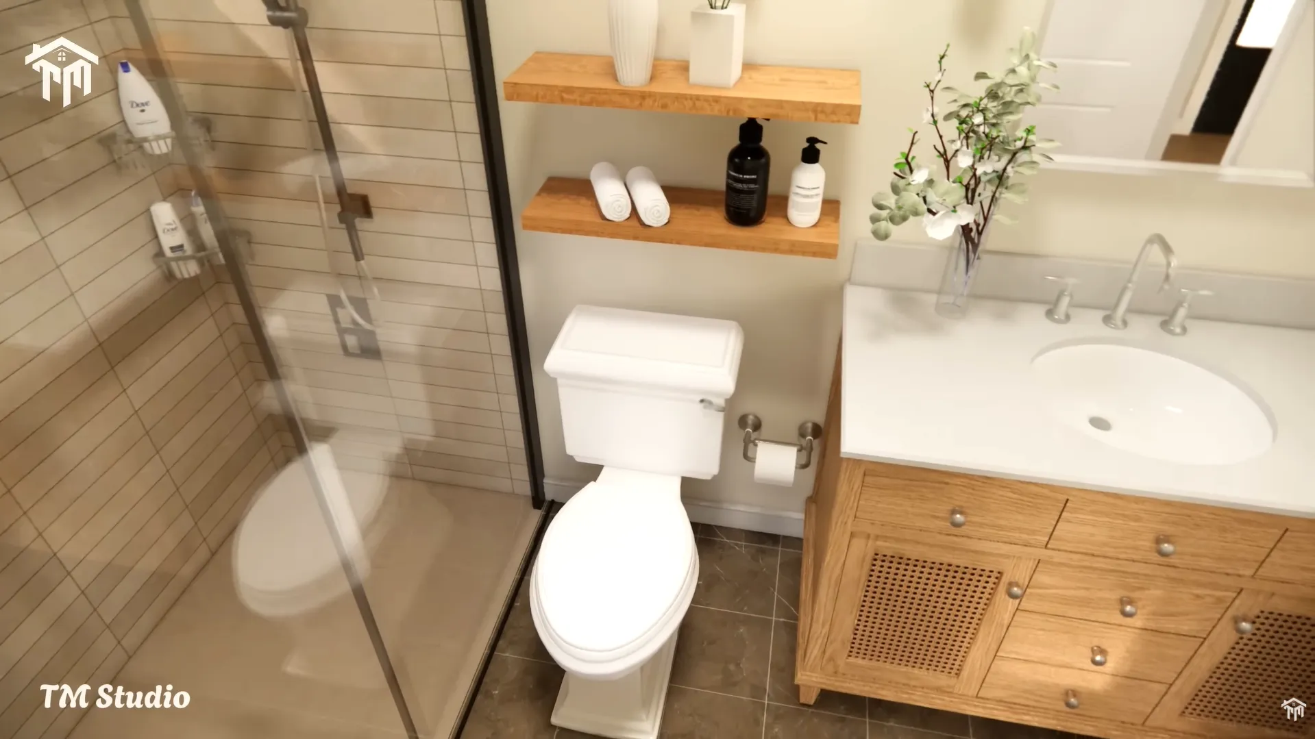 tm studio 2 bedroom house plan