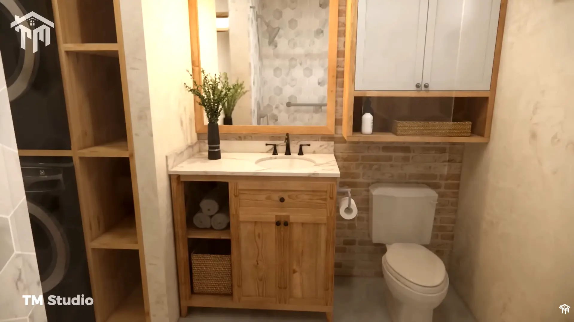 1 bedroom floor plan tm studio