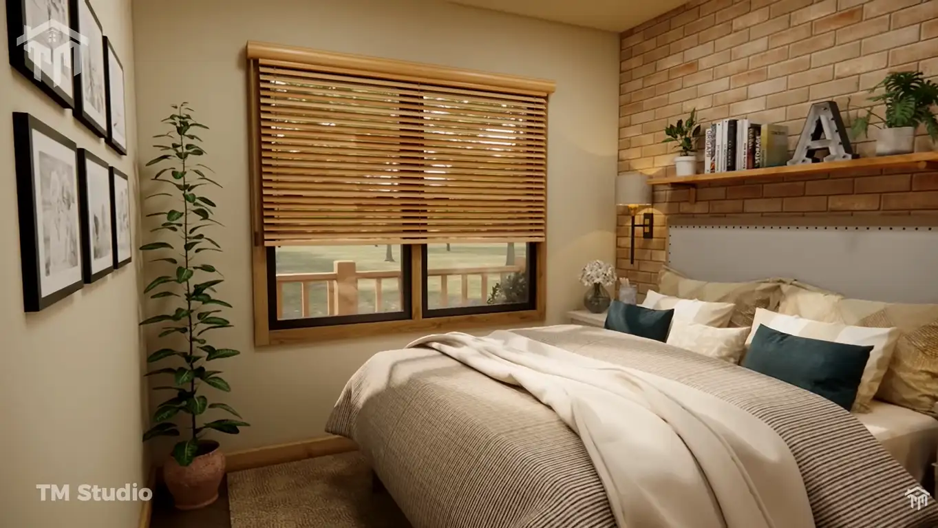 TM STUDIO house plan 1 bedroom