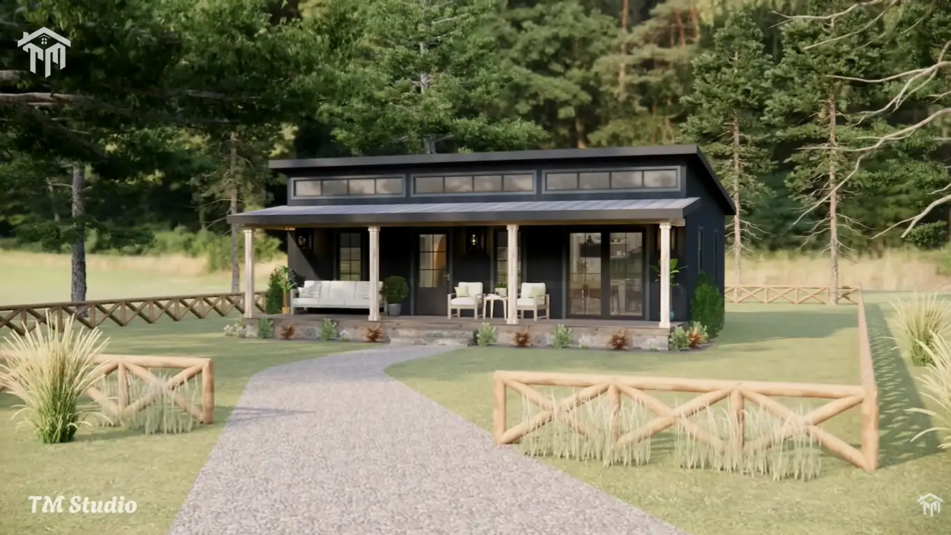 tm studio 2 bedroom house ploor plan