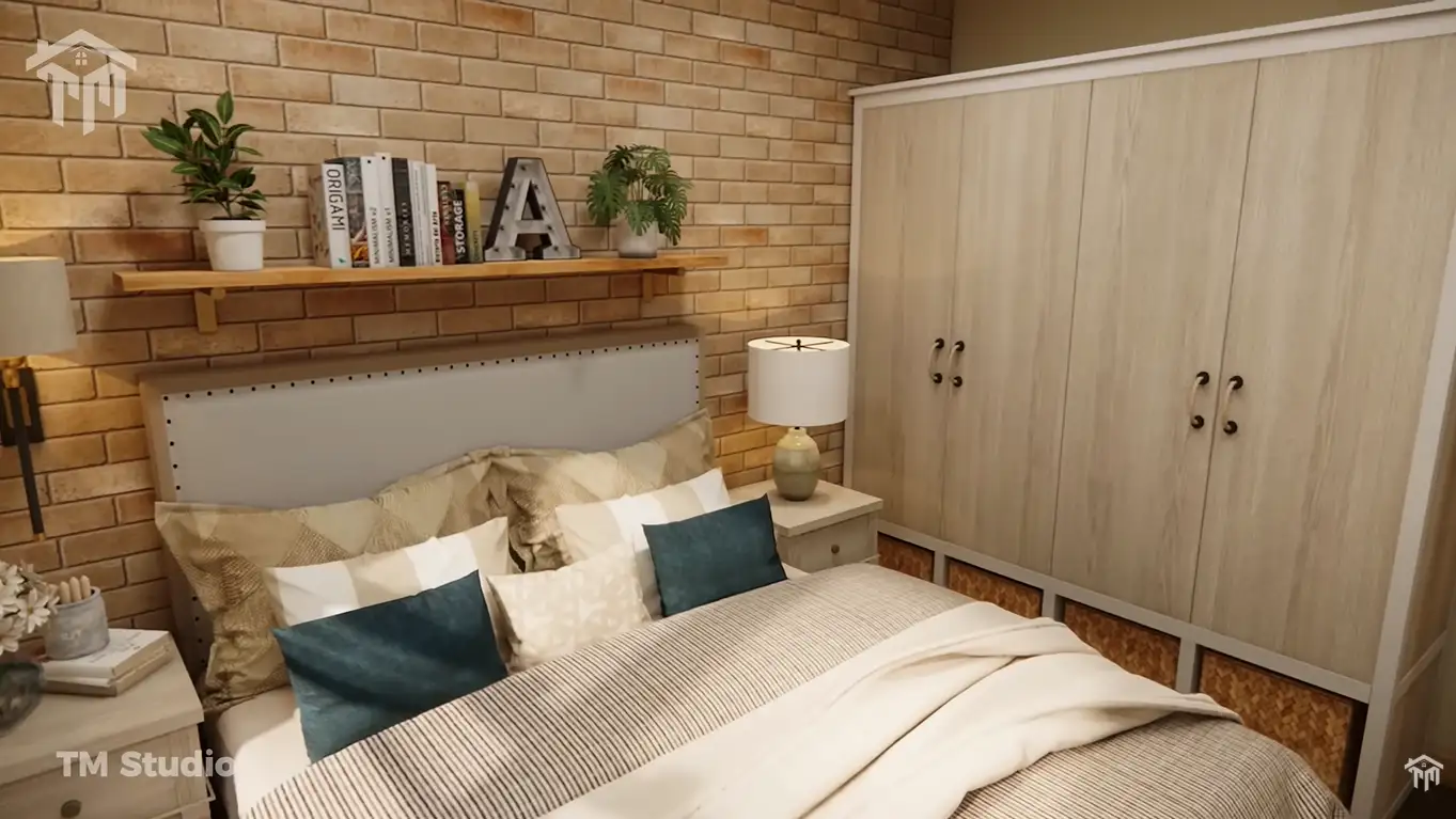 TM STUDIO house plan 1 bedroom