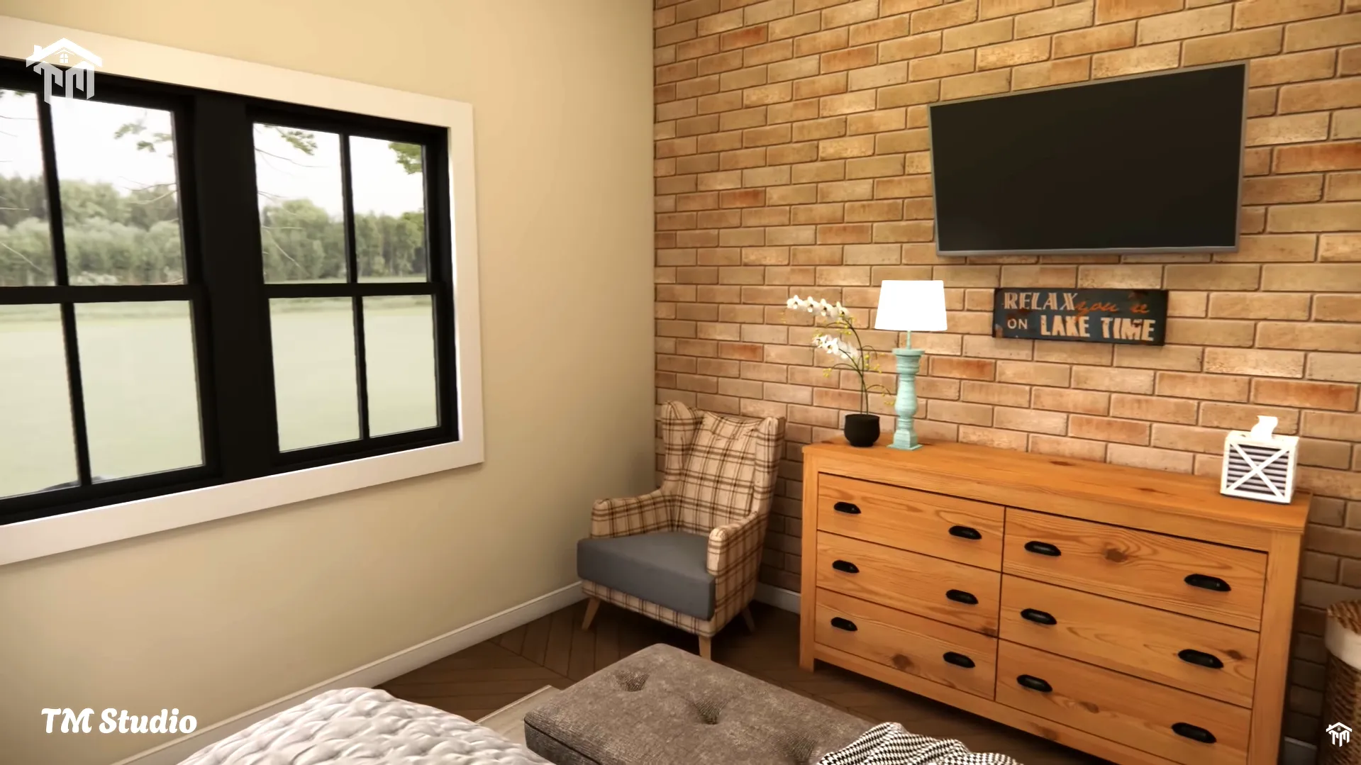 tm studio 2 bedroom house plan