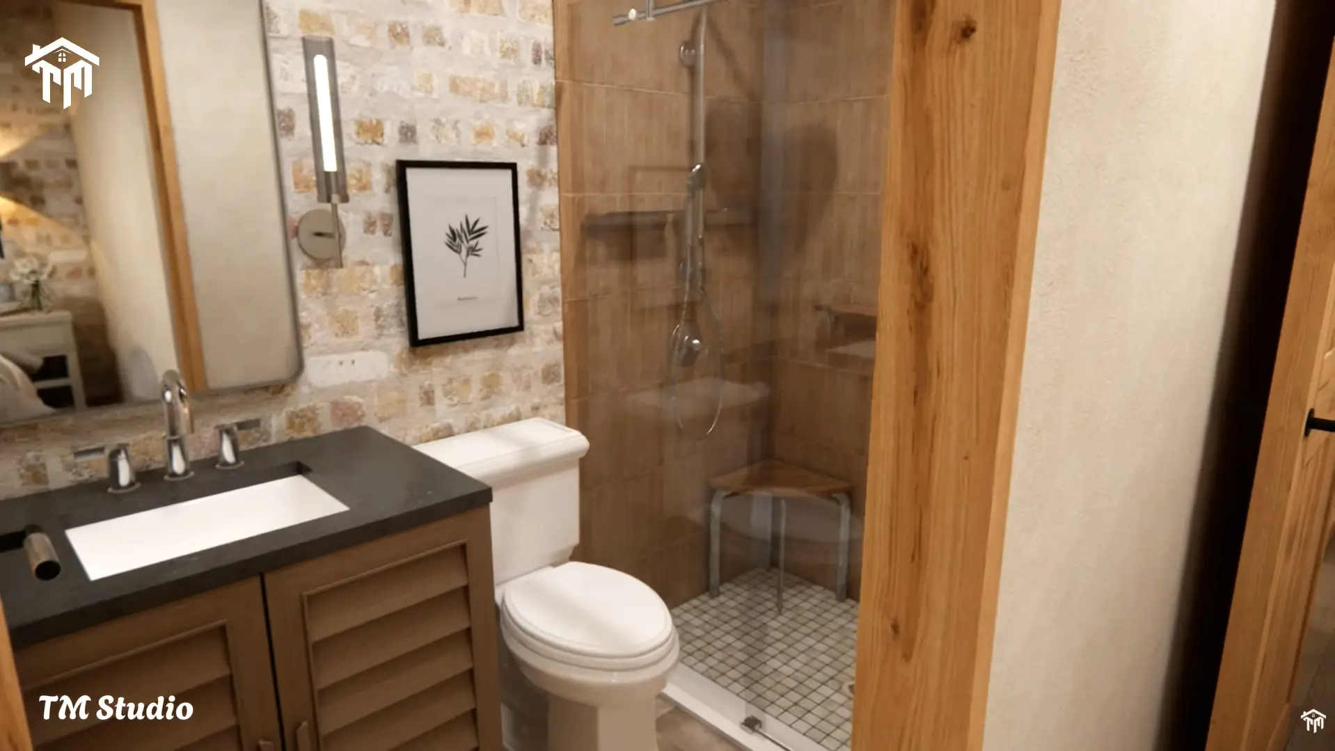 tm studio 2 bedroom house plan