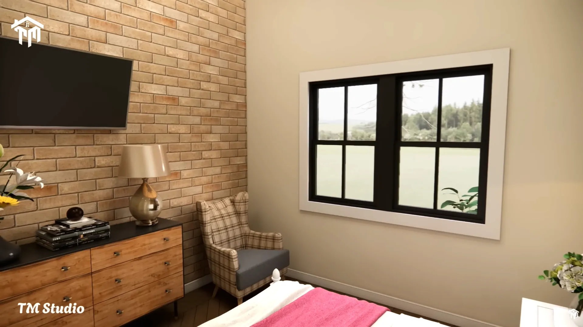 tm studio 2 bedroom house plan