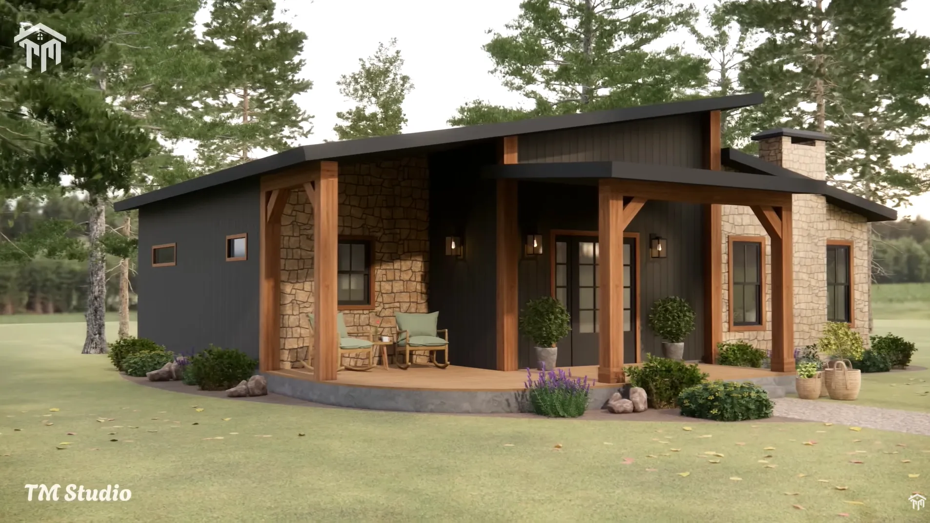 TM STUDIO 2 bedroom house floor plan