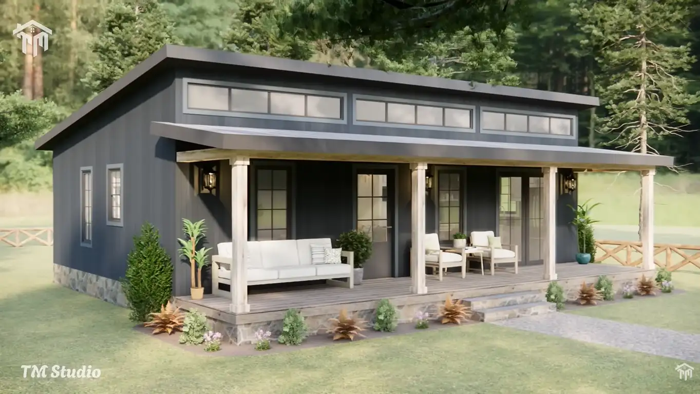 tm studio 2 bedroom house ploor plan
