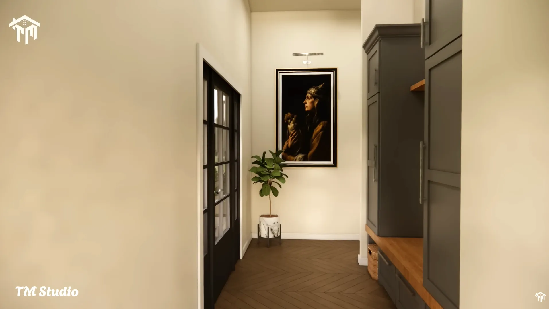 tm studio 2 bedroom house plan