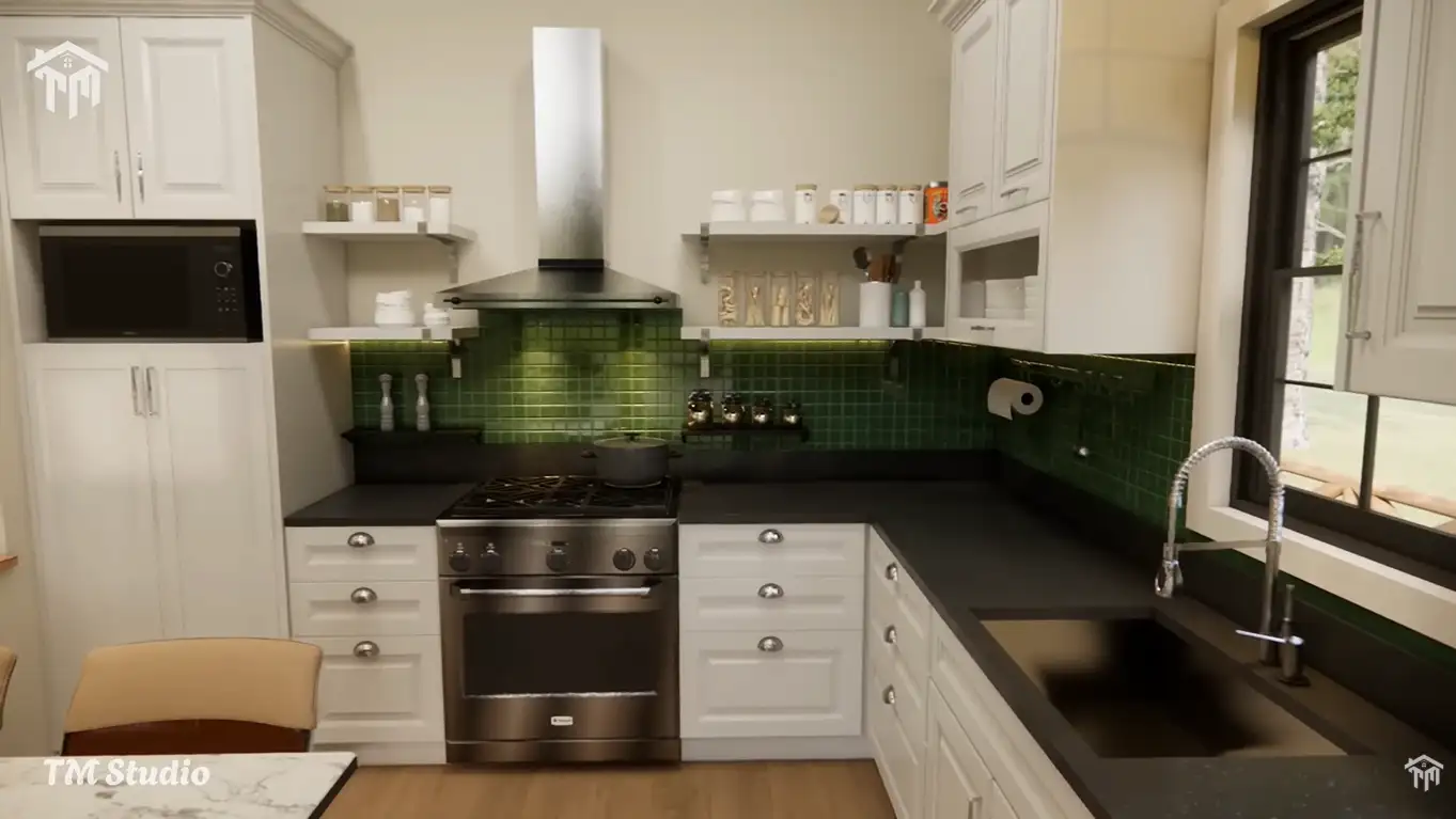 tm studio 2 bedroom house ploor plan