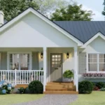 The PERFECT Layout for a Peaceful Country Home | Beautiful Small House Design