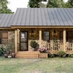 This Small Home Wraps You in Warmth and Peace (860 sq.ft)
