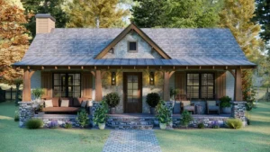 tm studio 2 bedroom cottage house floor plan