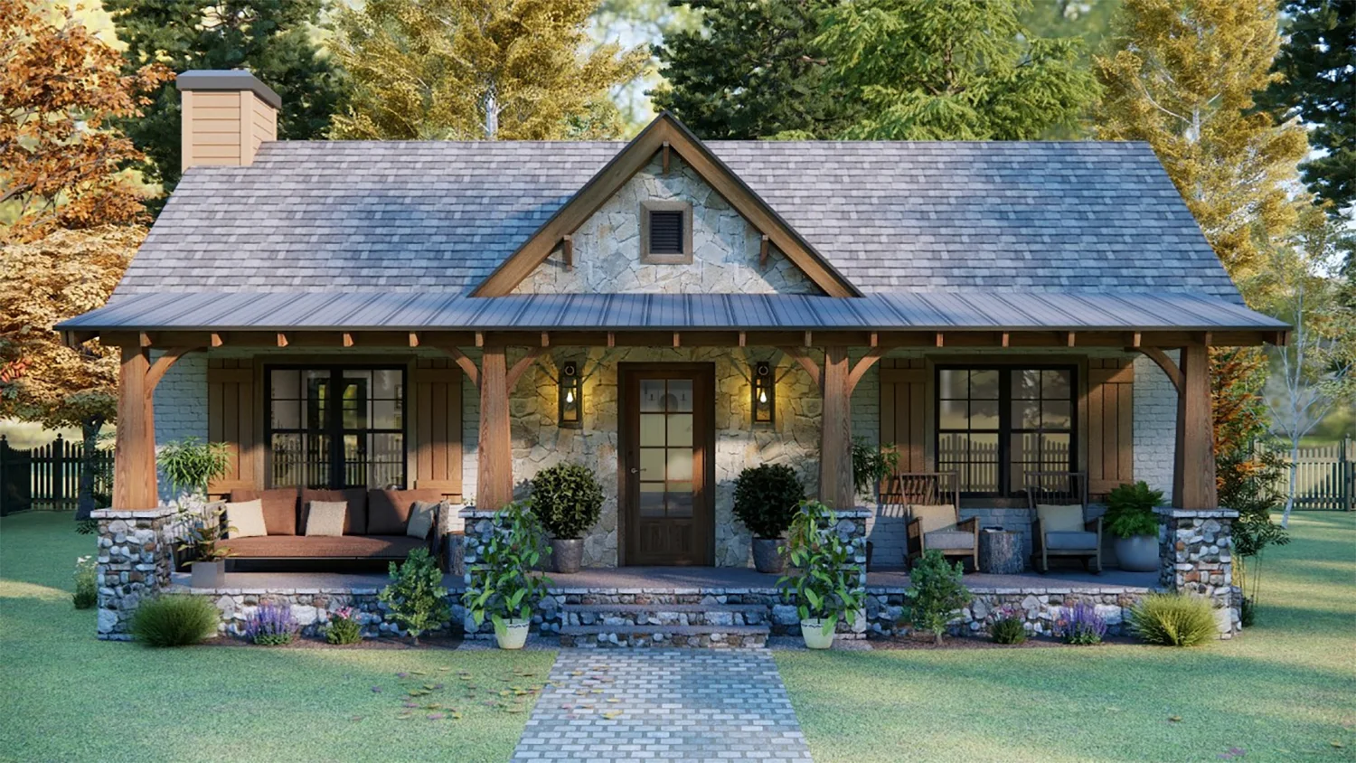 tm studio 2 bedroom cottage house floor plan