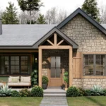 TM Studio 2 bedroom house design floor plan
