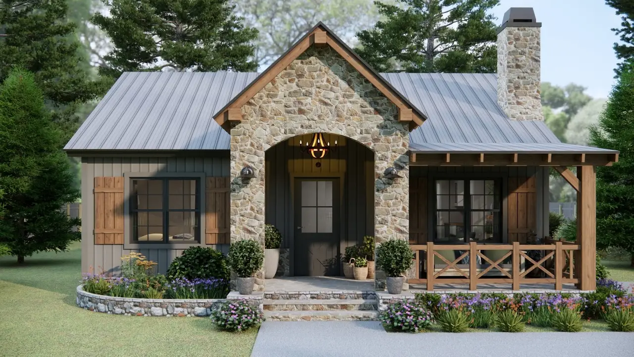 TM studio 33'x30' (10x9m) A Peaceful Cottage Retreat - Where Rustic Charm and Warmth Abound.