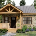 Can't Help Falling In Love With This Sweet Home | Tiny House Design (21'x26') tm studio 1 bedroom house design