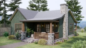 tm studio Charming 2-Bedroom Rustic Cottage: Your Cozy Getaway