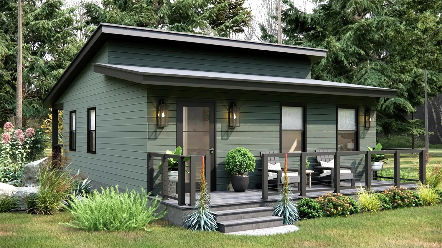 tm studio 1 bedroom floor plan Modern Small House Tour | Simple & Functional Design