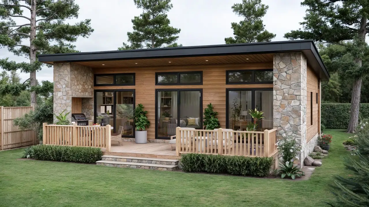 TM Studio Beautifully Designed: A Warm and Charming Small Home