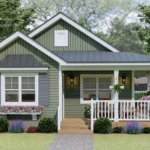 tm studio 2 bedroom house design floor plan