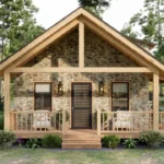 tm studio 2 bedroom house plan with loft bedroom