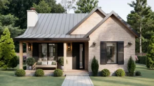 TM Studio house plan 2 bedroom