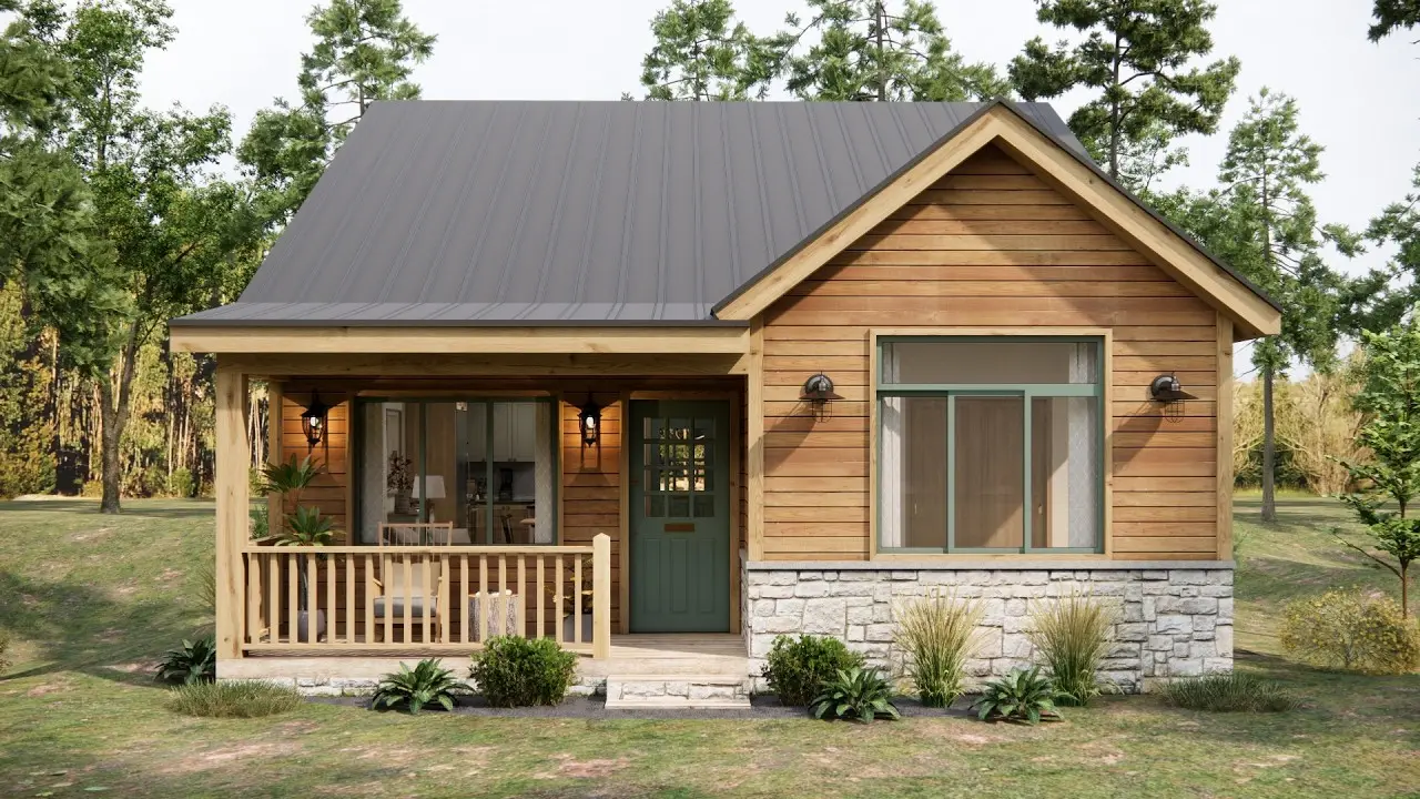 TM Studio 2 bedroom house plan