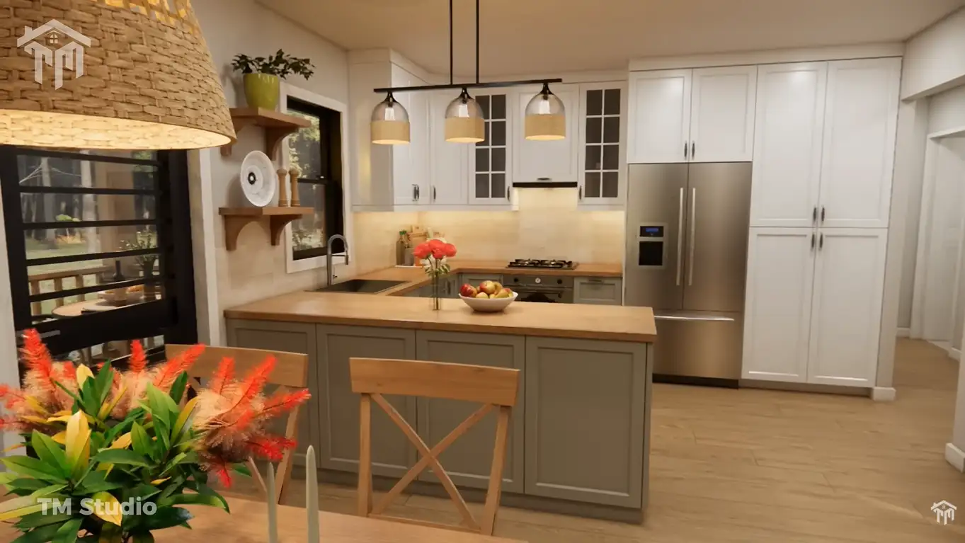 This Small Home Wraps You in Warmth and Peace (860 sq.ft)