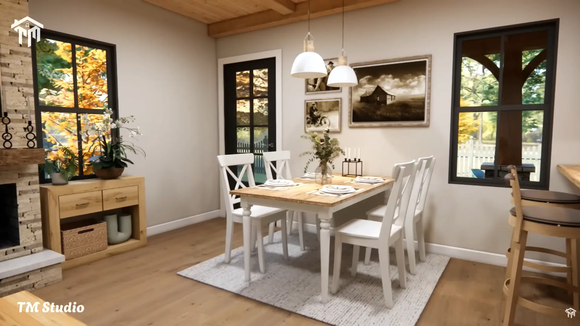 tm studio 2 bedroom cottage house floor plan