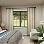 tm studio house plan 29'x46' (9x14m) The Cozy Countryside Cottage: Simple Pleasures Await