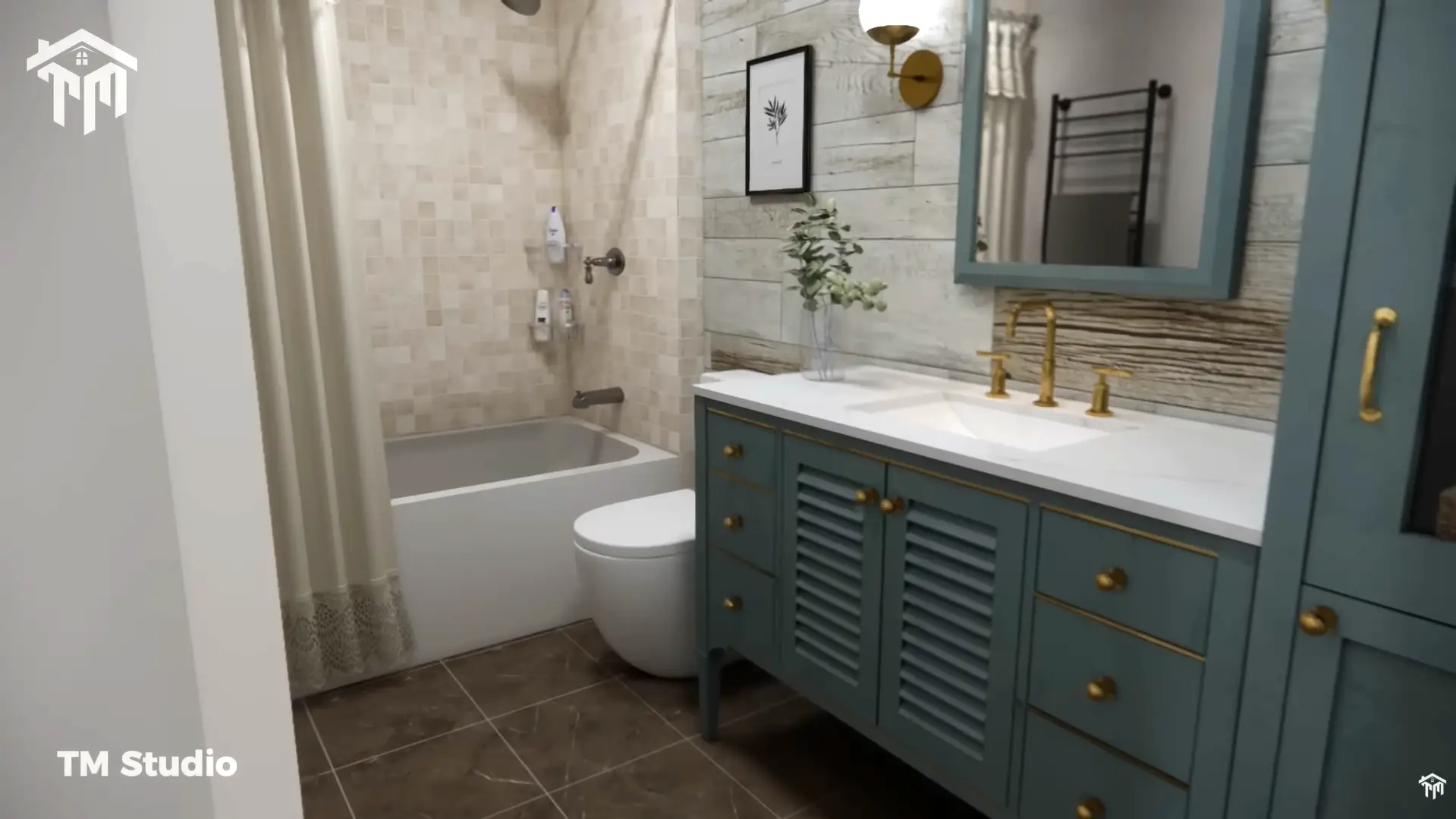 TM studio 33'x30' (10x9m) A Peaceful Cottage Retreat - Where Rustic Charm and Warmth Abound.