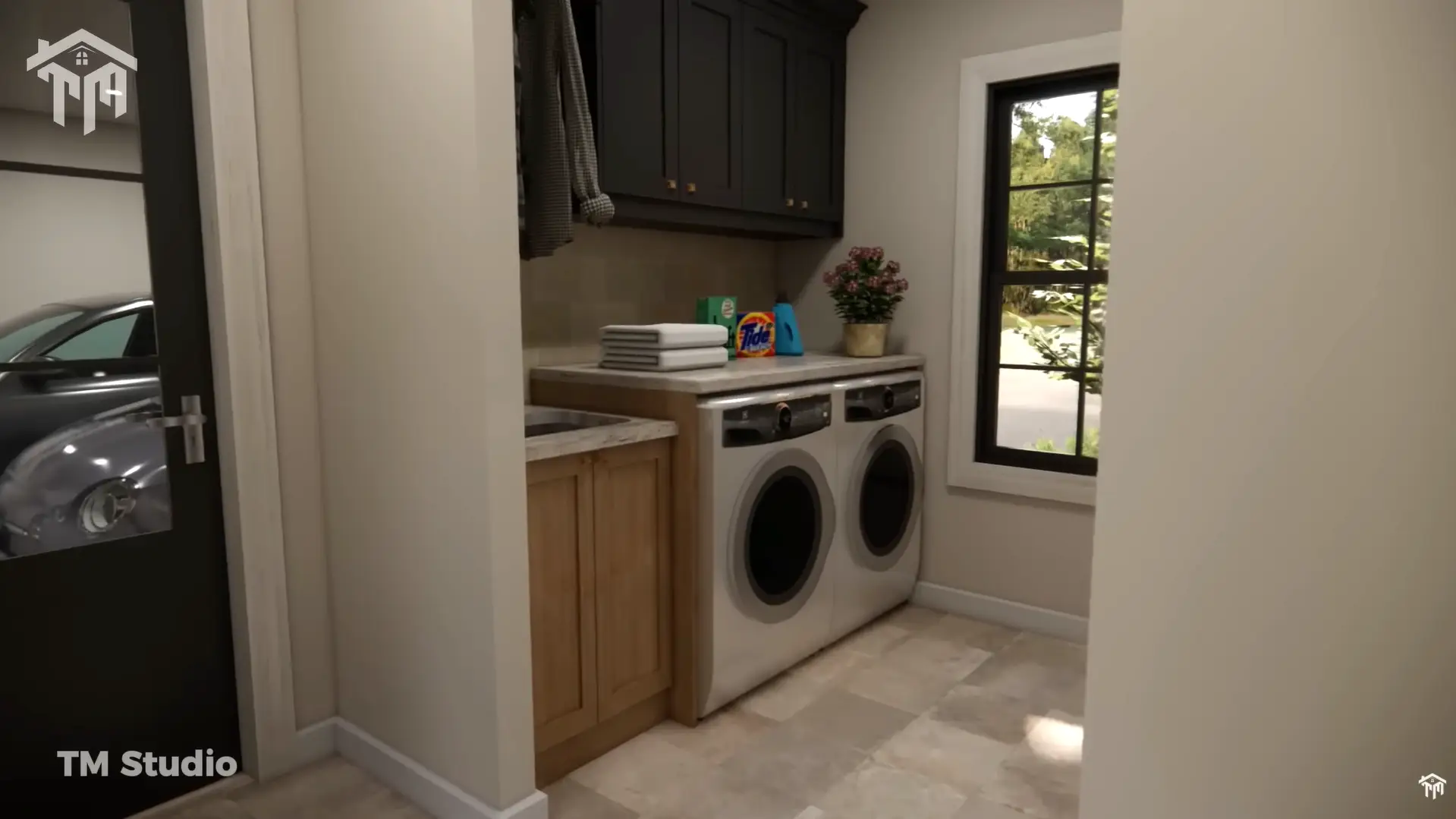 Can't Help But Love This Cozy Rustic Cottage: Small Home Design & Floor Plan Ideas TM studio 2 bedroom house plan