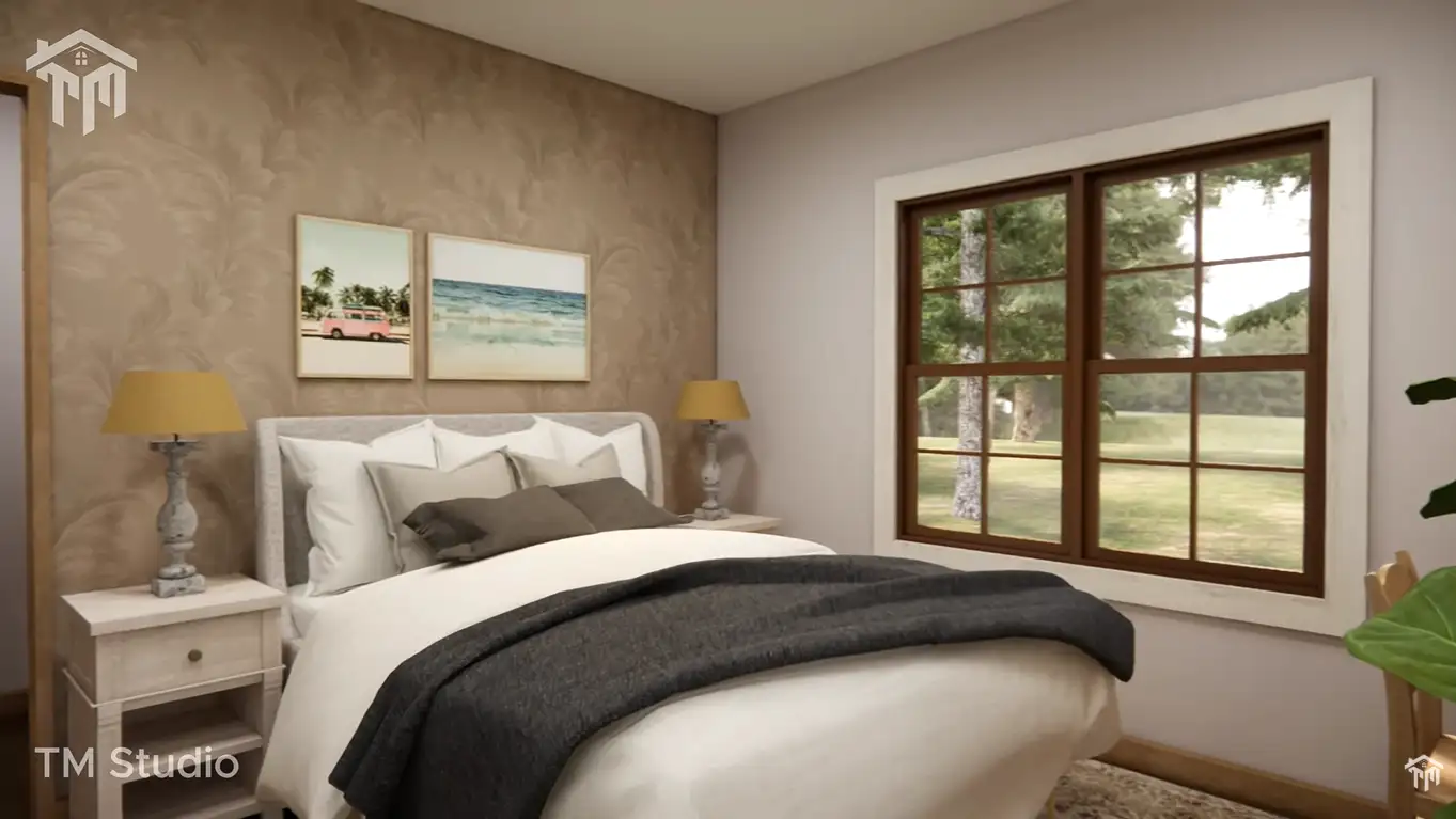 Tm studio house plans 2 bedroom