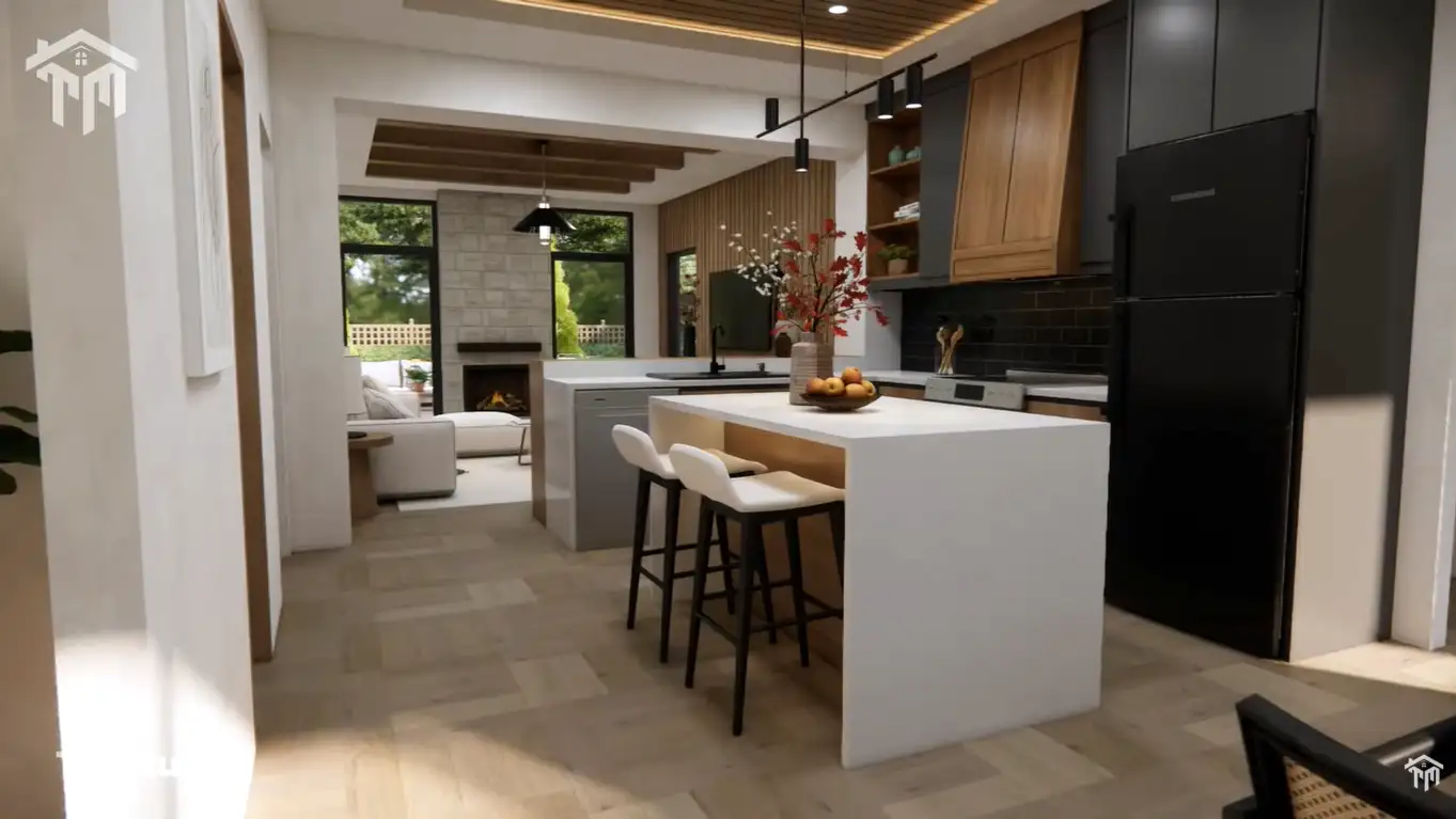 tm studio 2 bedroom house plan | tm studio small house design