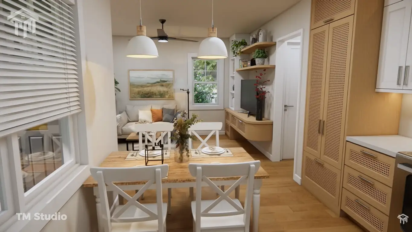 TM studio A Cozy Country Small House | Calm, Comfortable & Timeless