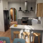 tm studio small house design 3 bedroom house Floor plan sale