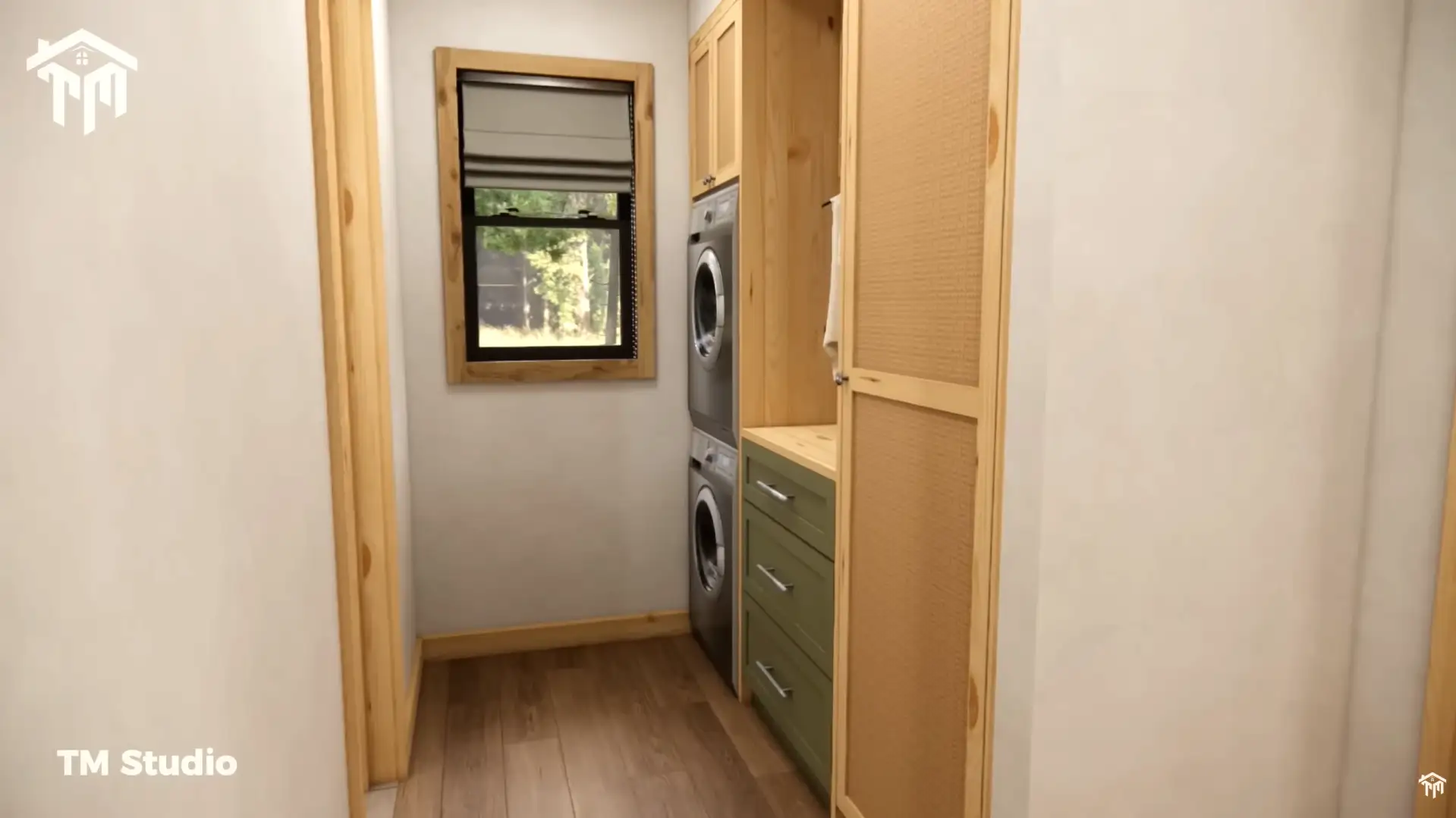 TM Studio small house design 1 bedroom floor plan