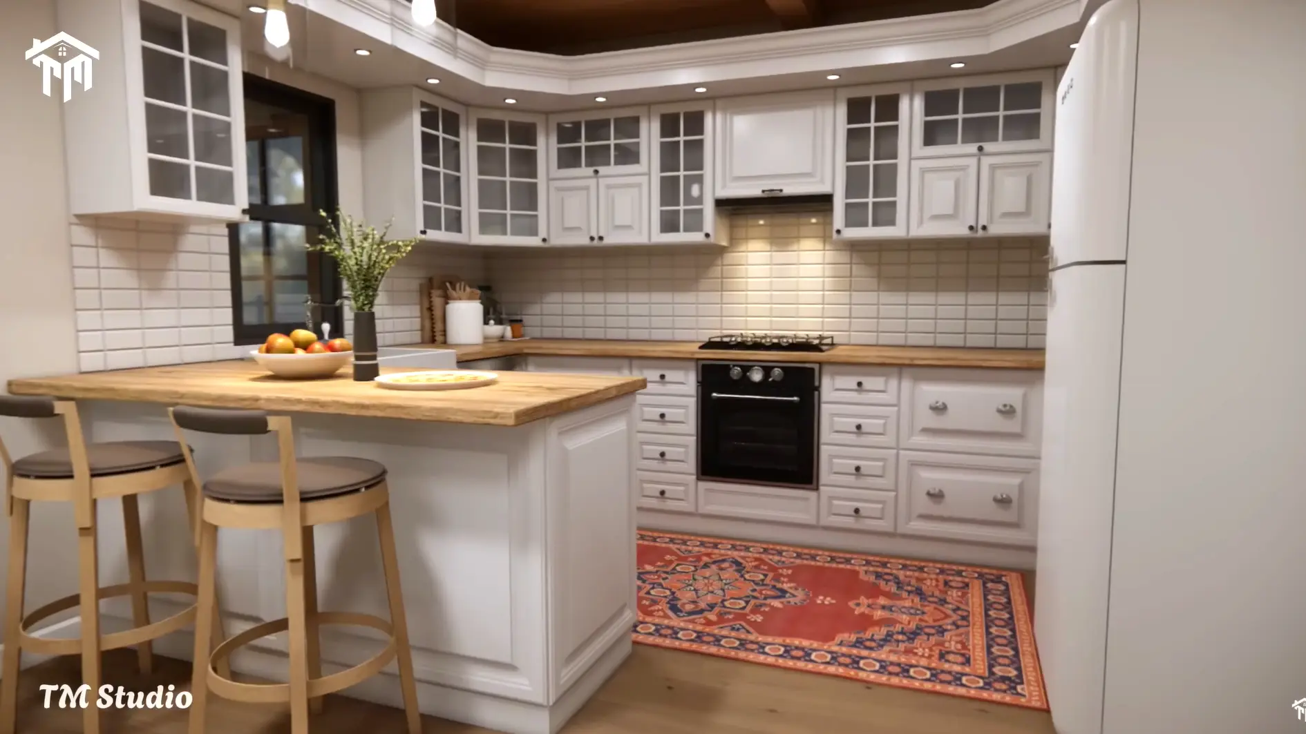 tm studio 2 bedroom cottage house floor plan